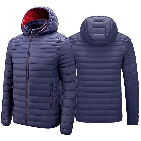 Men's All-Season Ultra Lightweight Packable Sparka Jacket - Picture 6 of 7